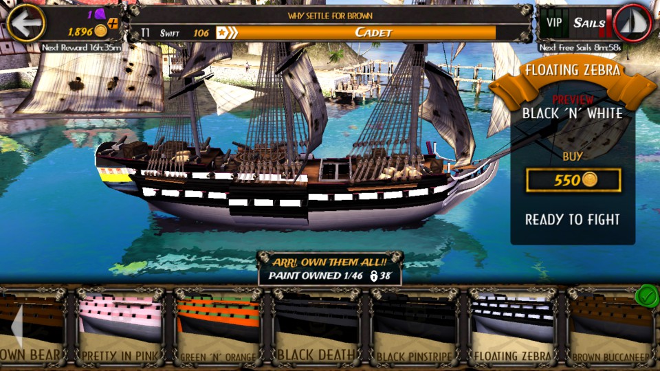 androidアプリ Pirate Quest : Become a Legend攻略スクリーンショット7