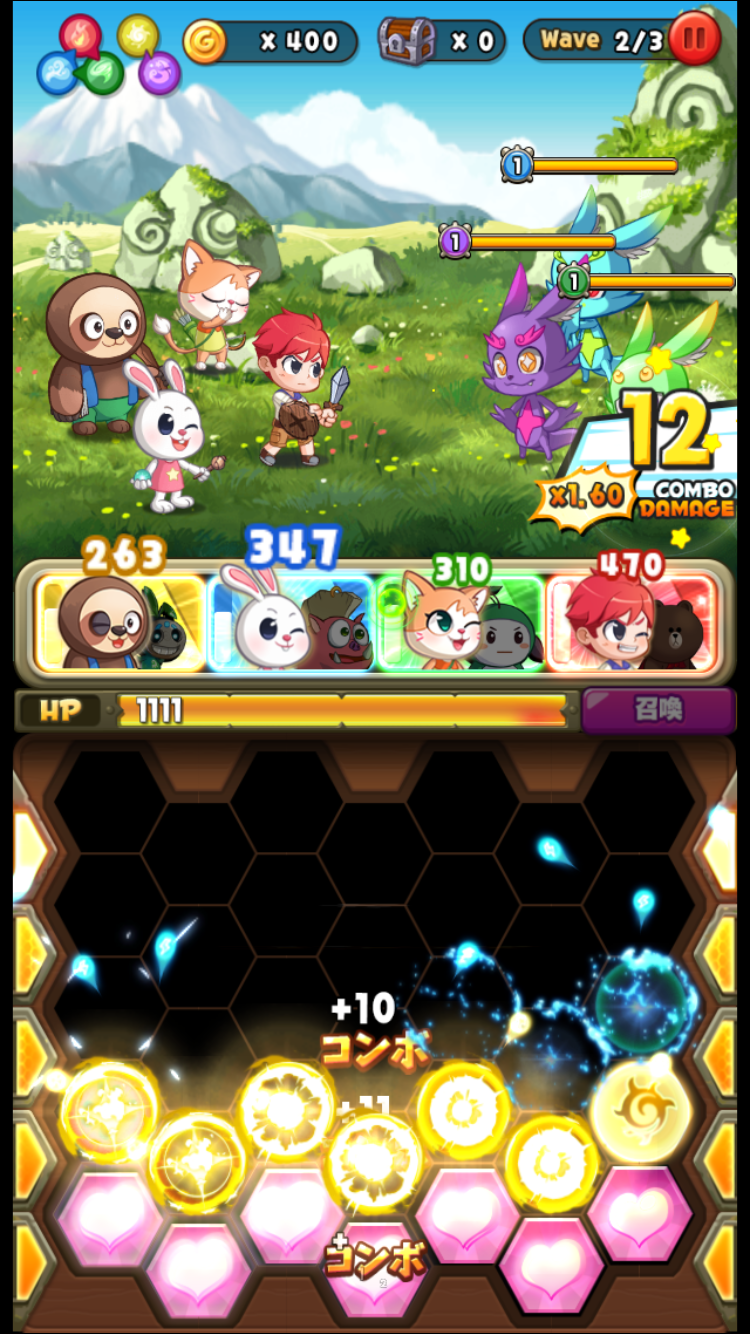 LINE パズルフレンズ(パズフレ) androidアプリスクリーンショット1
