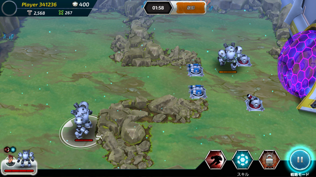androidアプリ フォージ・オブ・タイタンズ:メックウォーズ(Forge of Titans: Mech Wars)攻略スクリーンショット6