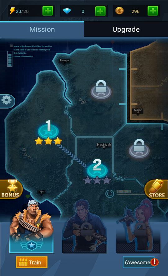androidアプリ Jackals: Clash mission攻略スクリーンショット1