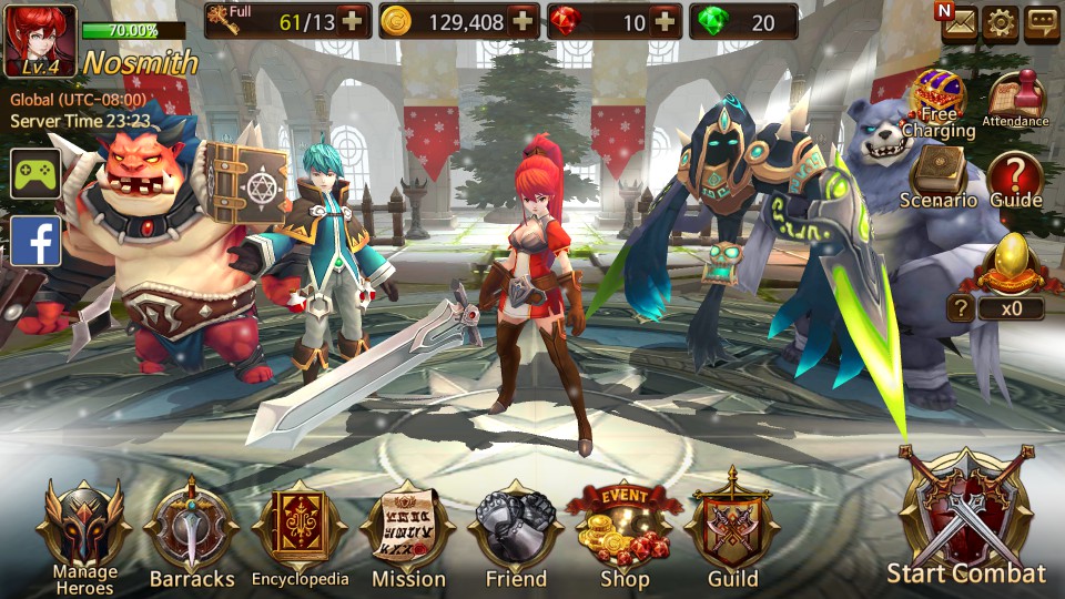 androidアプリ RUSH : Rise up special heroes攻略スクリーンショット5