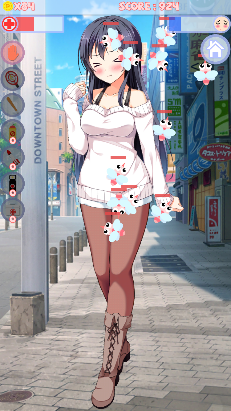 彼女と蚊 androidアプリスクリーンショット1