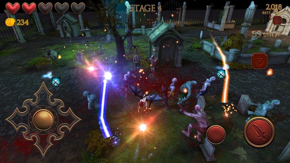 androidアプリ Angel Blade(Zombie Goddess)攻略スクリーンショット5