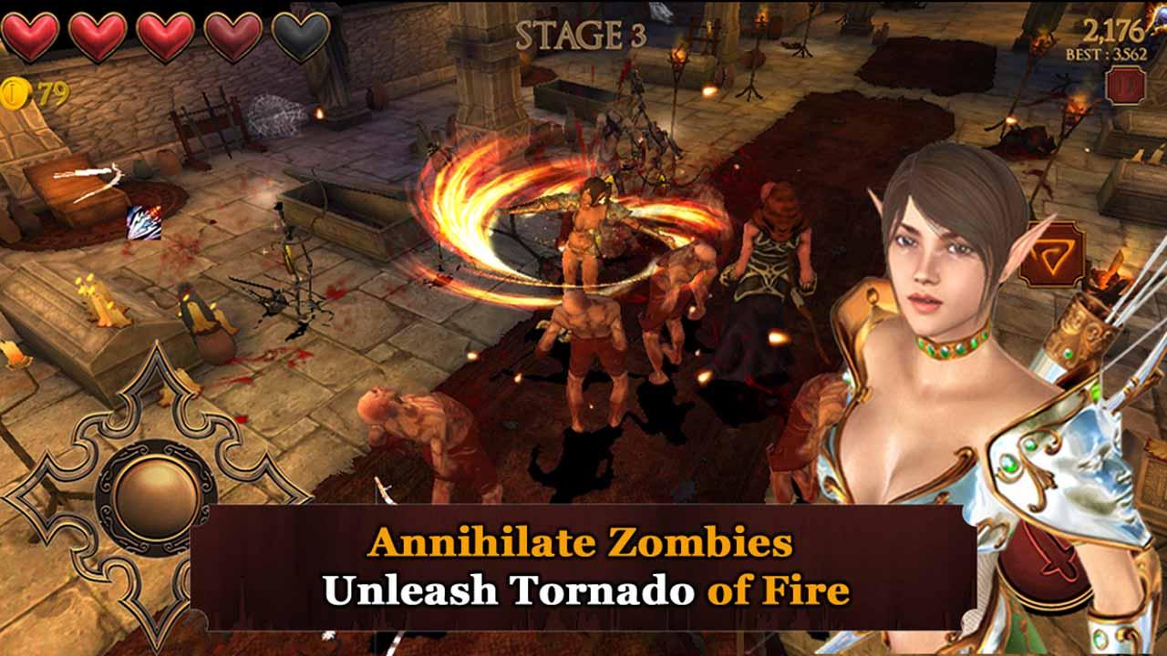 androidアプリ Angel Blade(Zombie Goddess)攻略スクリーンショット8