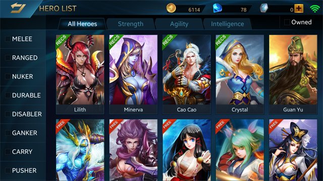 androidアプリ ヒーローズ・エボルブ(Heroes Evolved)攻略スクリーンショット8