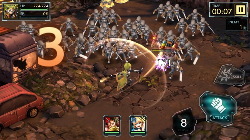 androidアプリ 武器よさらば攻略スクリーンショット3