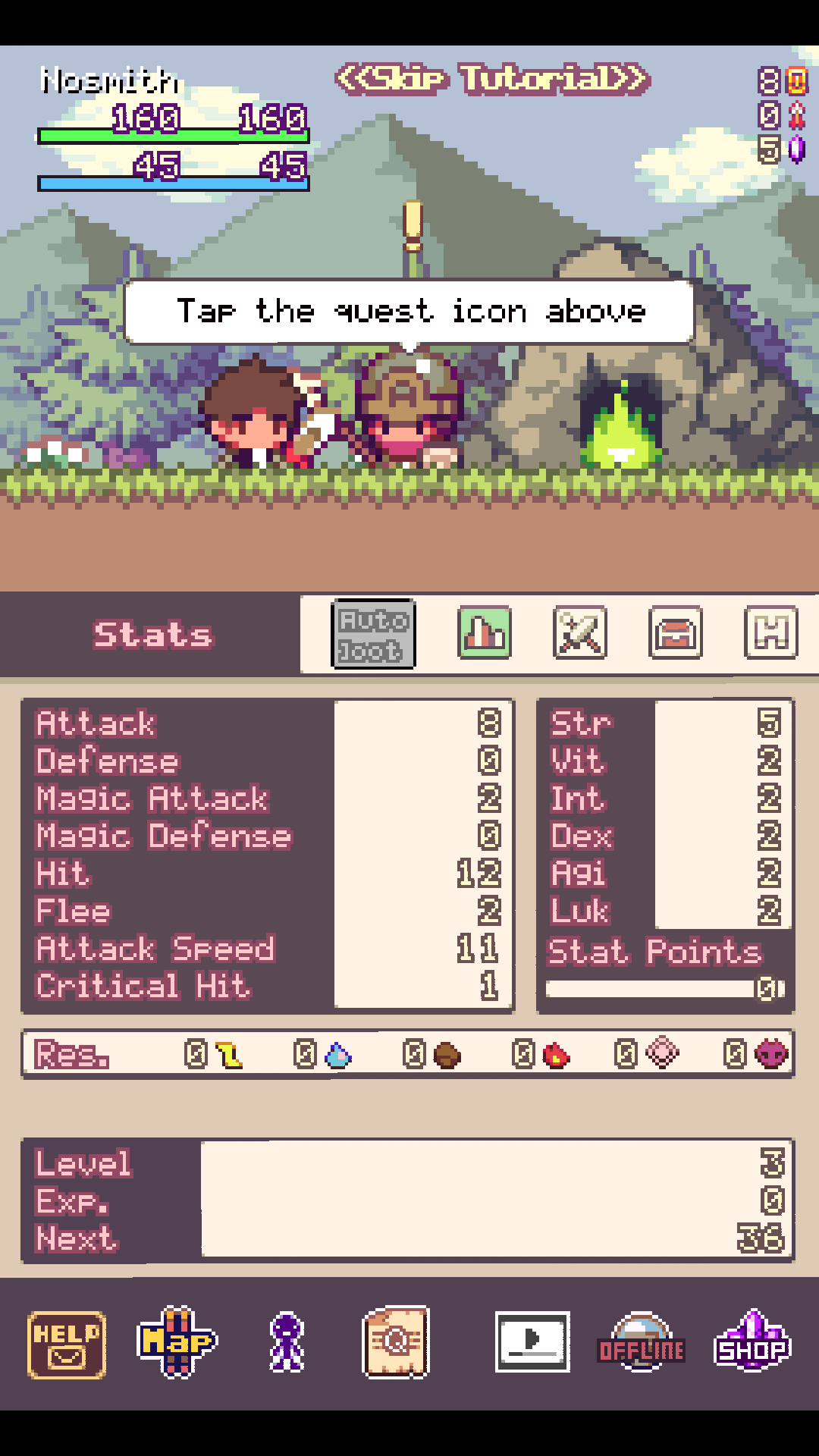 androidアプリ Linear Quest(リニアクエスト)攻略スクリーンショット2