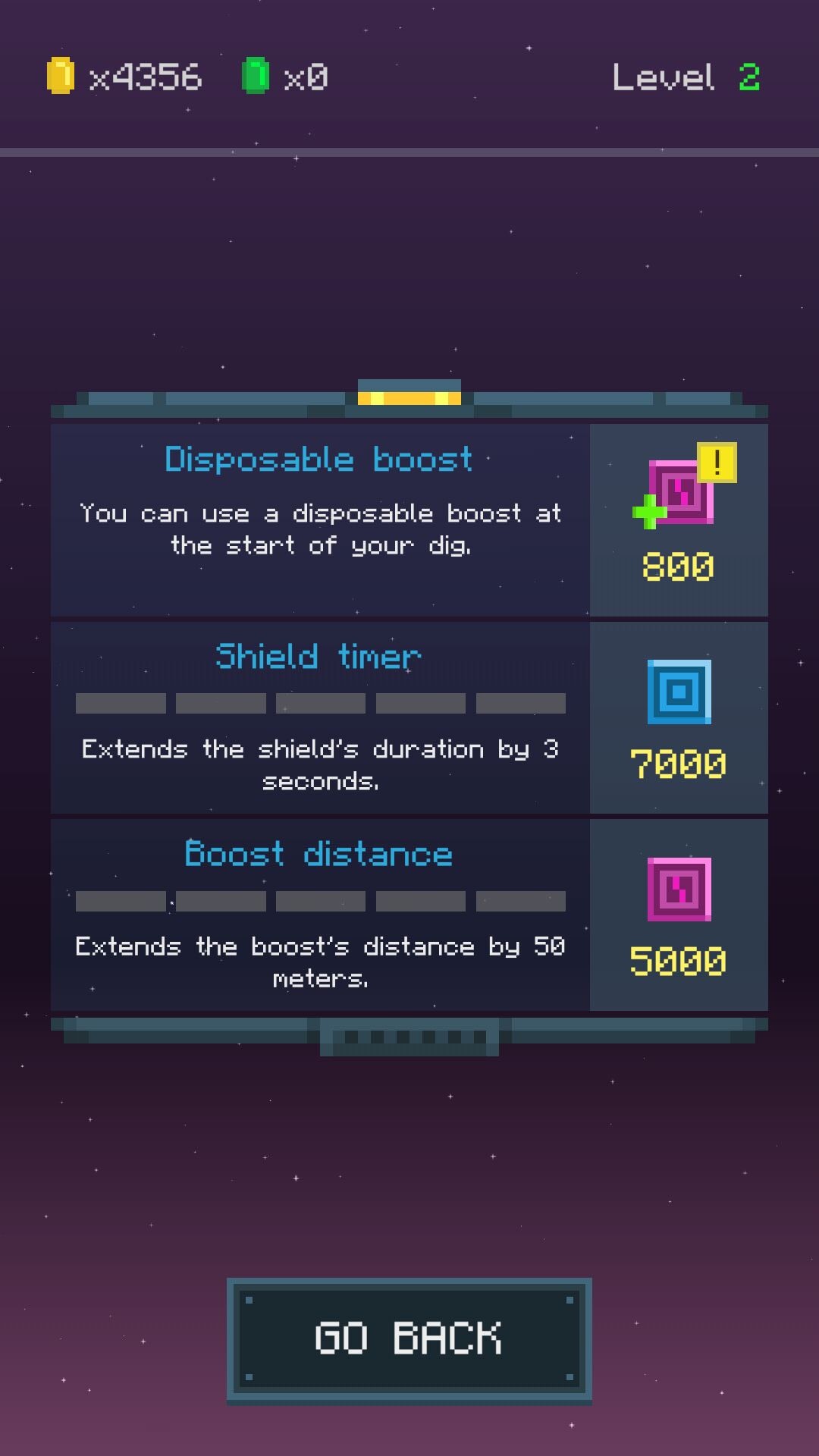 androidアプリ Dig Deep!攻略スクリーンショット5