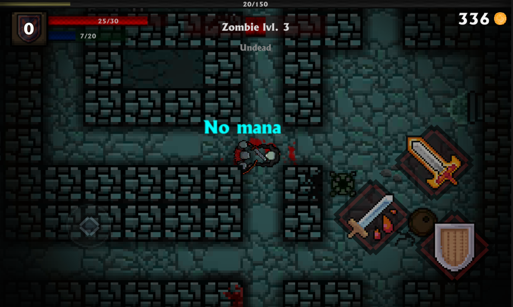 androidアプリ Pocket Rogues攻略スクリーンショット3