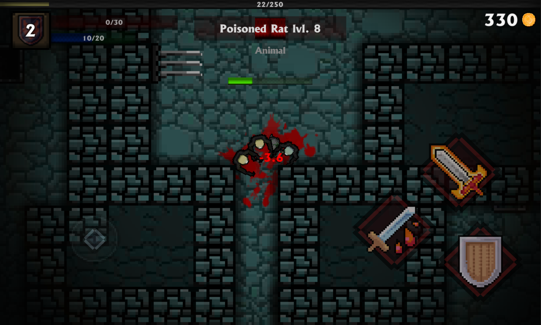 androidアプリ Pocket Rogues攻略スクリーンショット6
