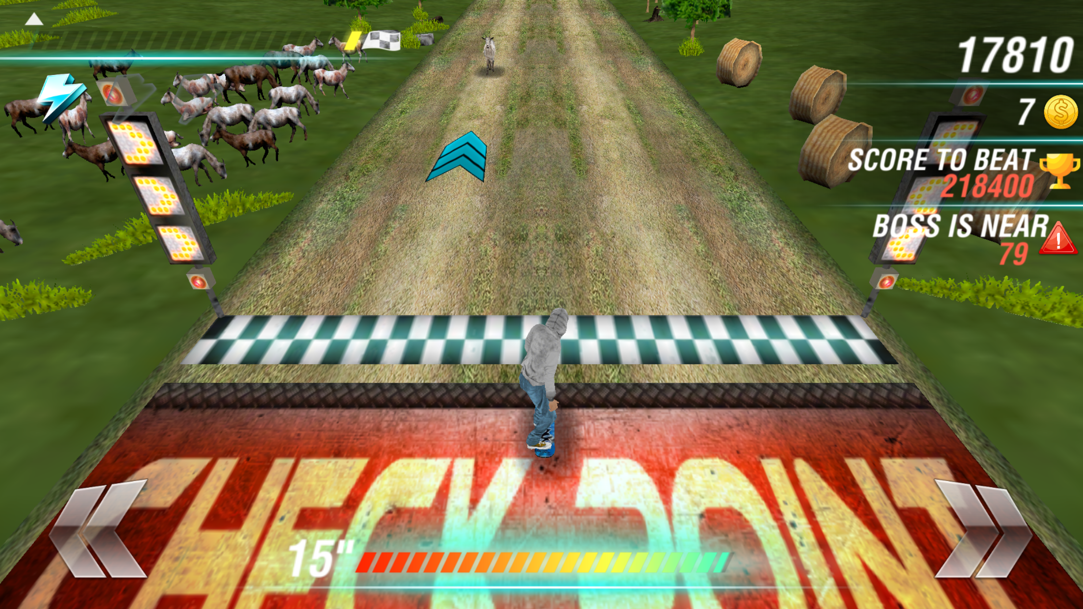 androidアプリ リアル スケートボード ヒーロー Real Skate Racing 3D攻略スクリーンショット5
