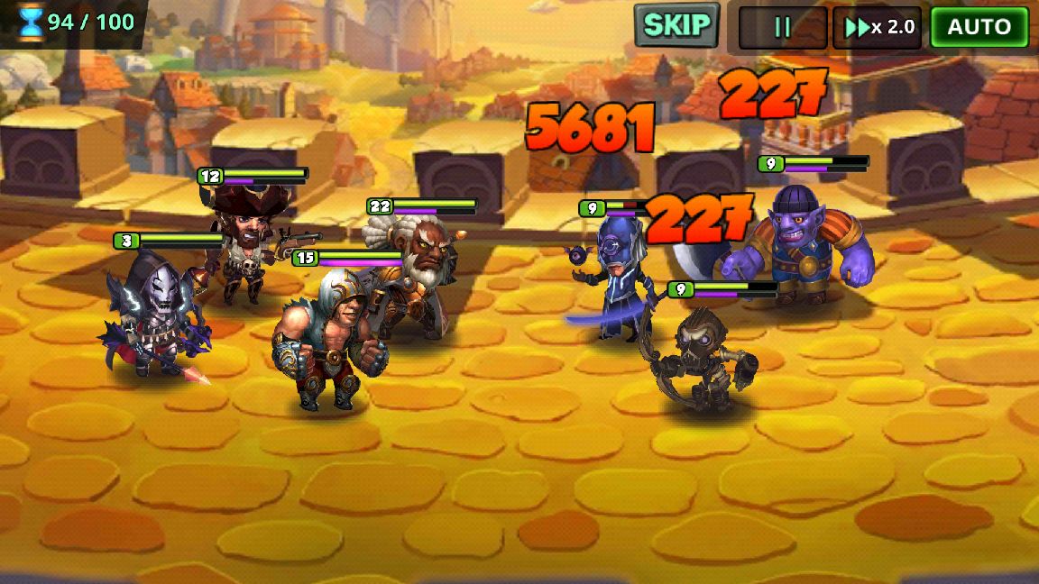 androidアプリ スーパー・ヴィラン・ウォー(Super Villain War: Lost Heroes)攻略スクリーンショット4