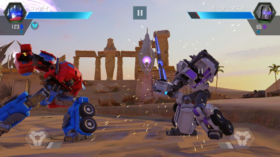トランスフォーマー：鋼鉄の戦士たち androidアプリスクリーンショット2
