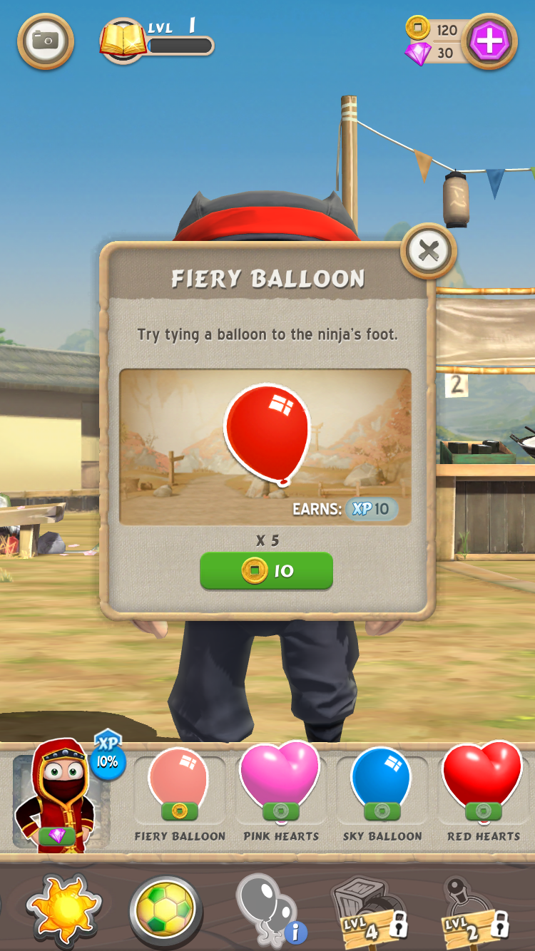 androidアプリ Clumsy Ninja(クラニン)攻略スクリーンショット4