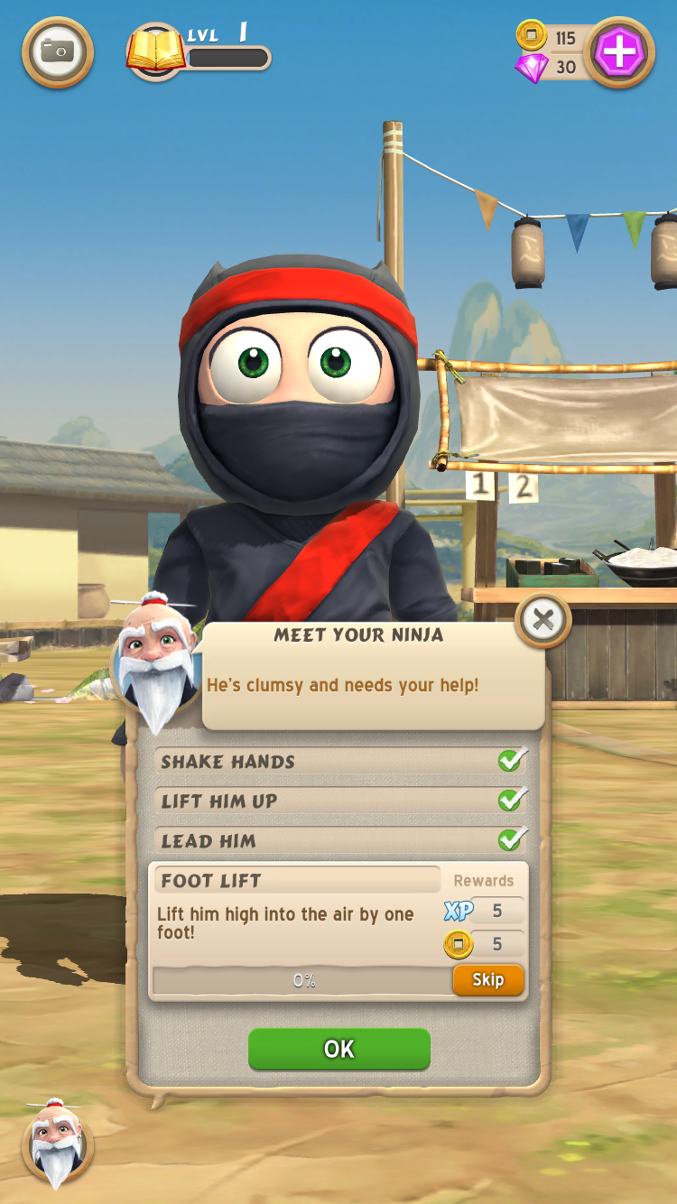 Clumsy Ninja(クラニン) androidアプリスクリーンショット3