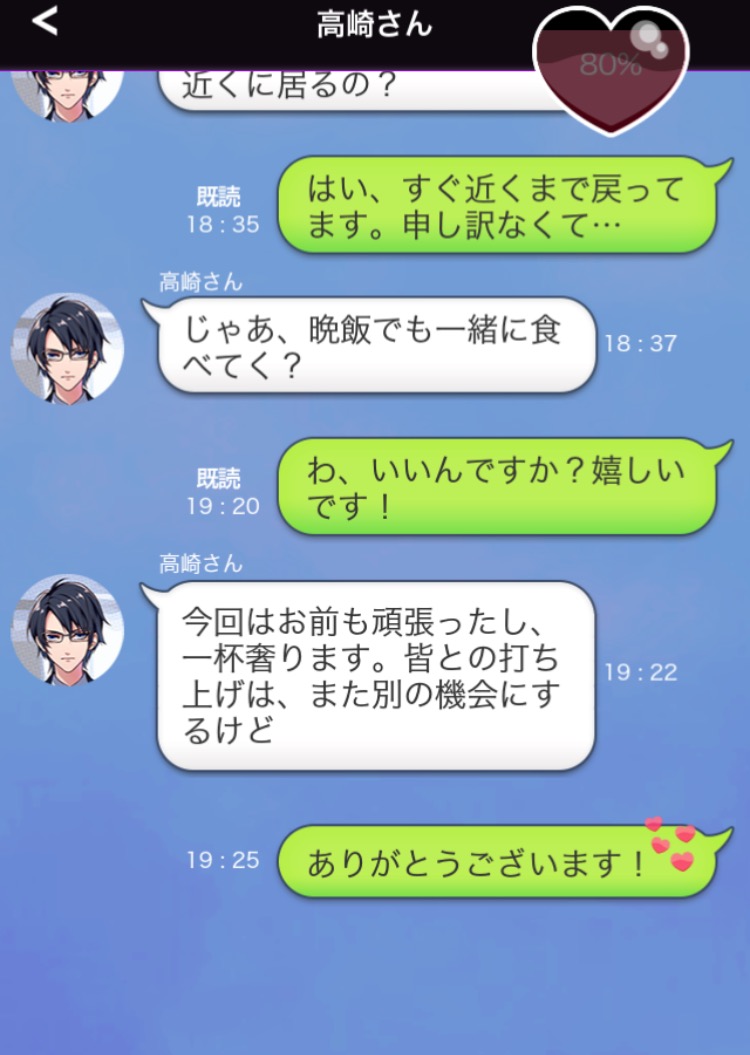 androidアプリ 秘密の関係はじめました攻略スクリーンショット1