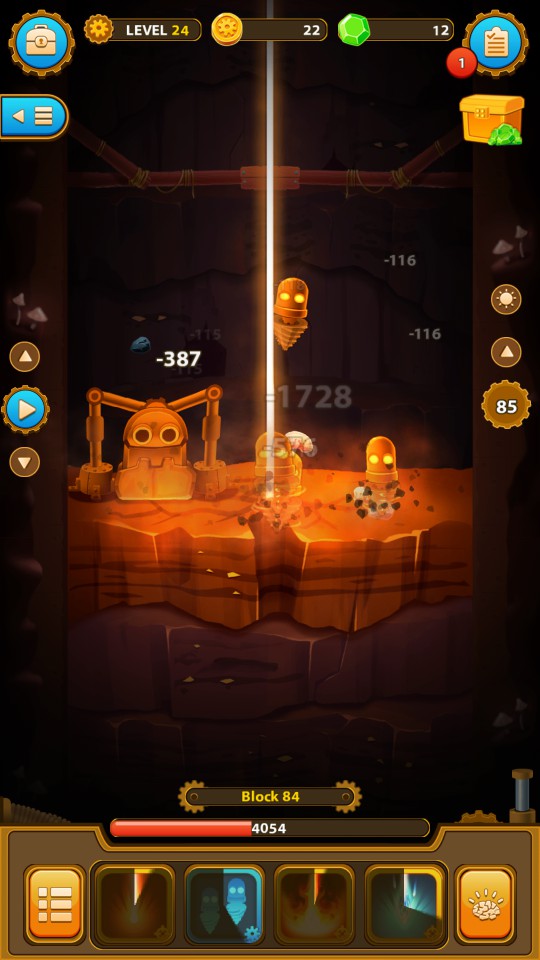 androidアプリ Deep Town: Mining Factory(ディープタウン)攻略スクリーンショット4
