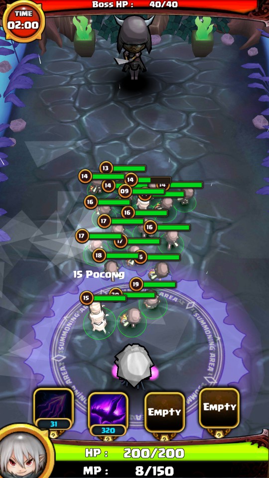 androidアプリ Tap Summoner(タップサモナー)攻略スクリーンショット3