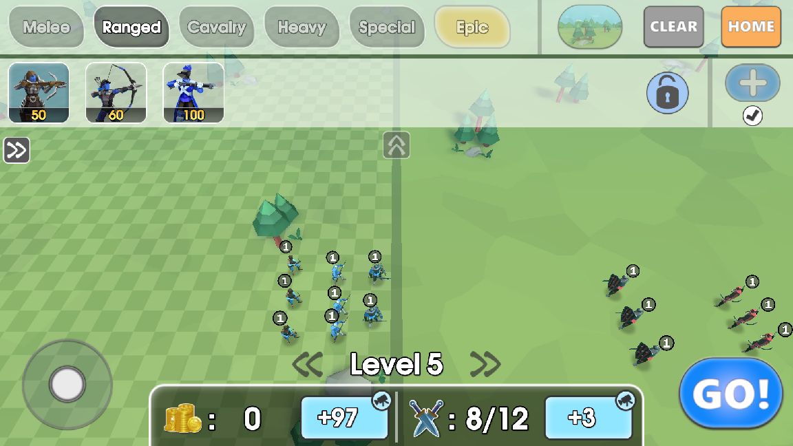 Epic Battle Simulator 2 androidアプリスクリーンショット1