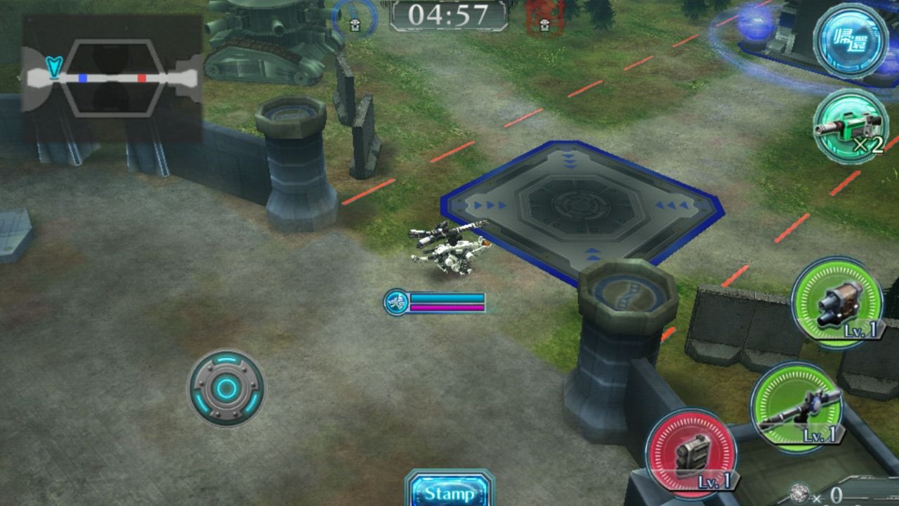 androidアプリ ゾイド フィールド オブ リベリオン(ZOIDS FIELD OF REBELLION)攻略スクリーンショット2
