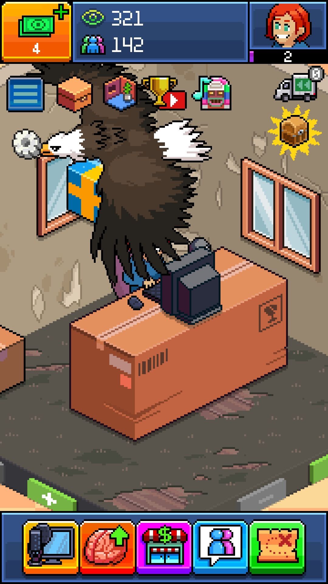 androidアプリ PewDiePie's Tuber Simulator攻略スクリーンショット5