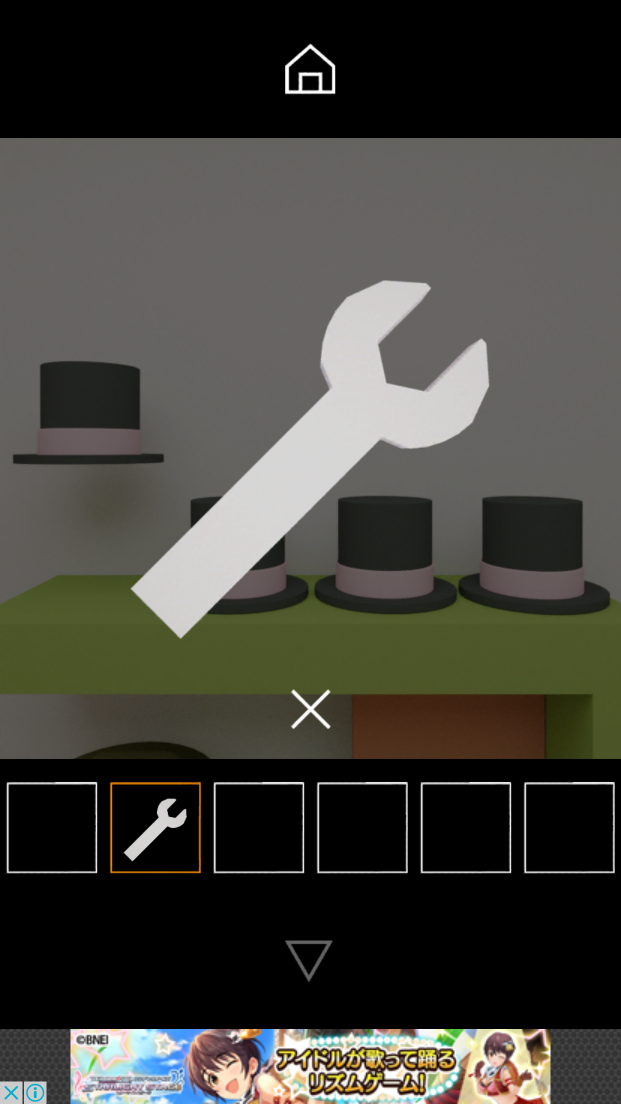androidアプリ 脱出ゲーム Hat Cube攻略スクリーンショット4