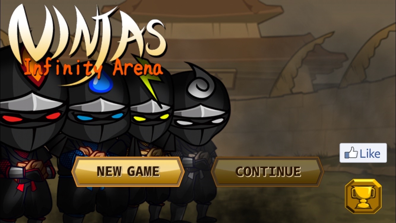 androidアプリ Ninjas Infinity攻略スクリーンショット1