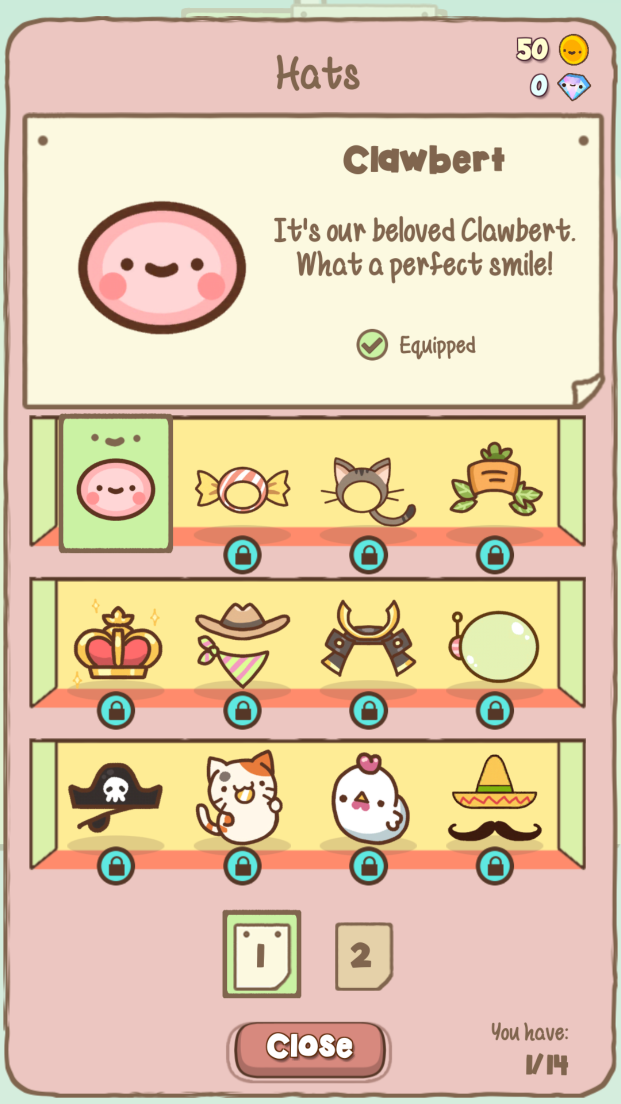 androidアプリ Clawbert攻略スクリーンショット3