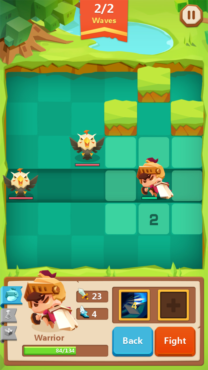 androidアプリ プッシュ・ヒーローズ(Push Heroes)攻略スクリーンショット4