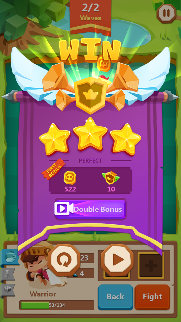 androidアプリ プッシュ・ヒーローズ(Push Heroes)攻略スクリーンショット7