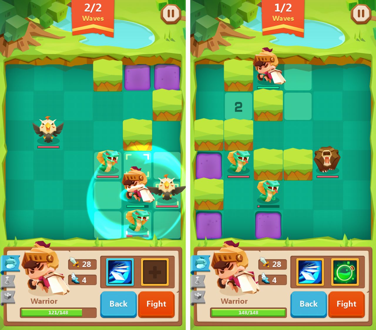 プッシュ・ヒーローズ（Push Heroes） androidアプリスクリーンショット1