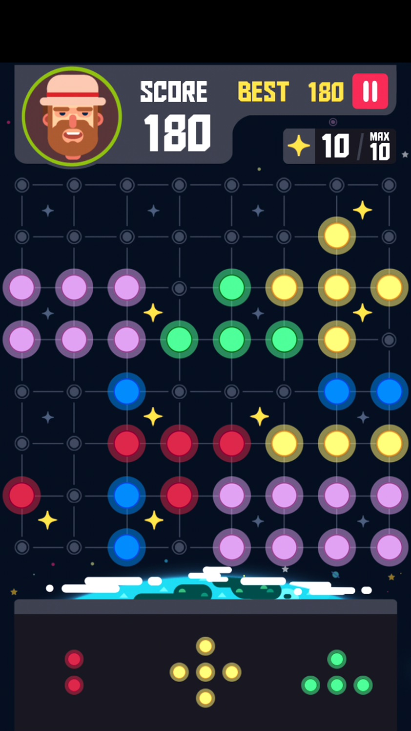 androidアプリ Planet Block Puzzle攻略スクリーンショット4
