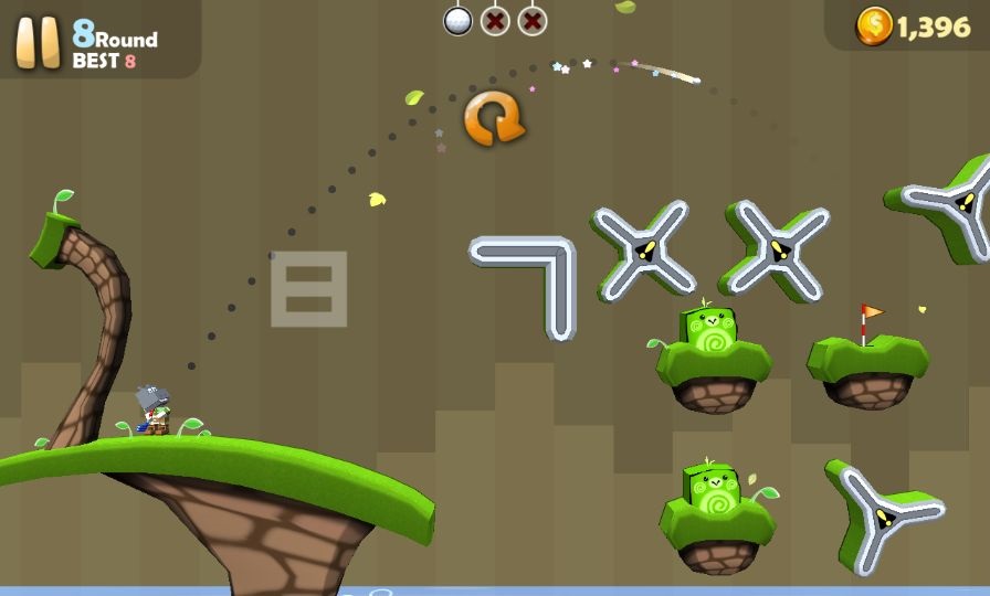 androidアプリ ゴルフヒーロー - ピクセルゴルフ3D攻略スクリーンショット7