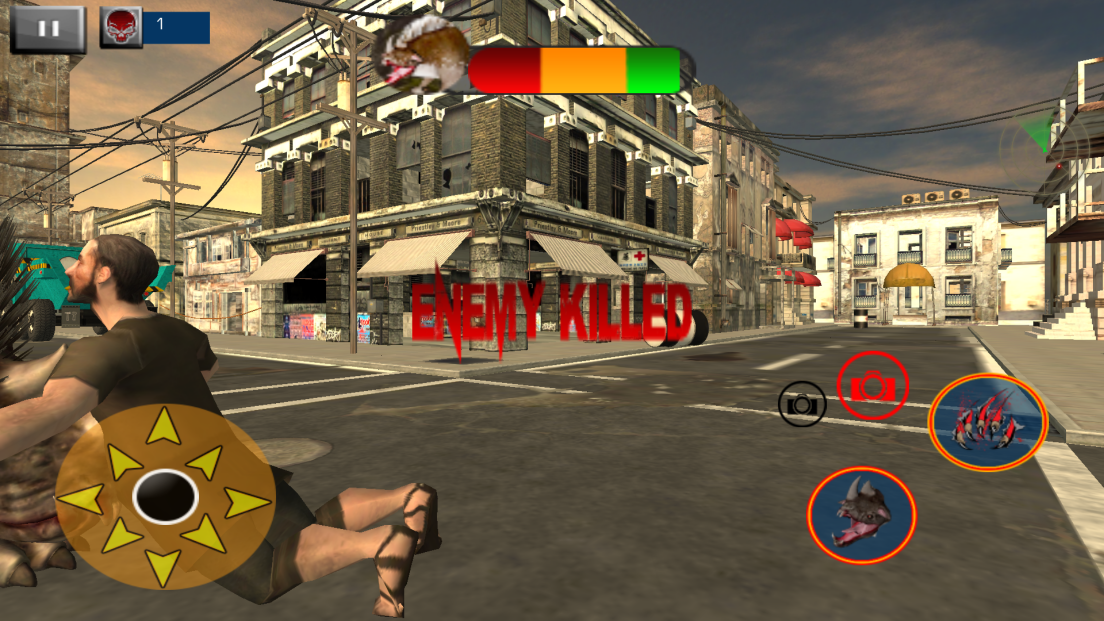 androidアプリ Angry Monster Simulator 2017:ジャイアントビースト攻略スクリーンショット4