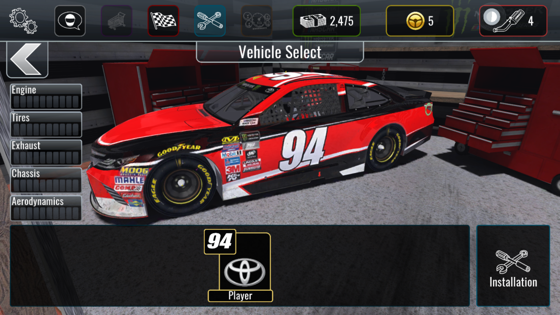 androidアプリ NASCAR Heat Mobile攻略スクリーンショット5