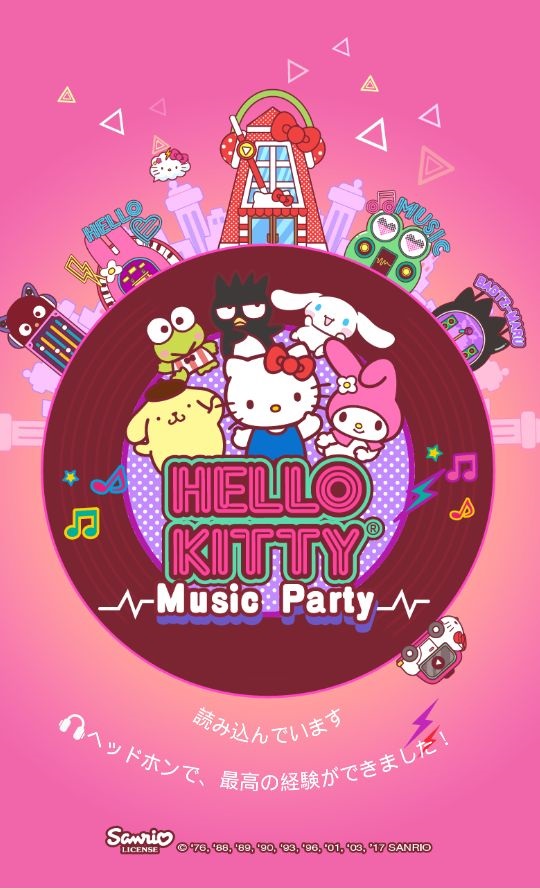 androidアプリ Hello Kitty Music Party攻略スクリーンショット1