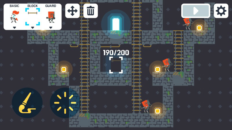 androidアプリ Lode Runner 1(ロードランナー ワン)攻略スクリーンショット4
