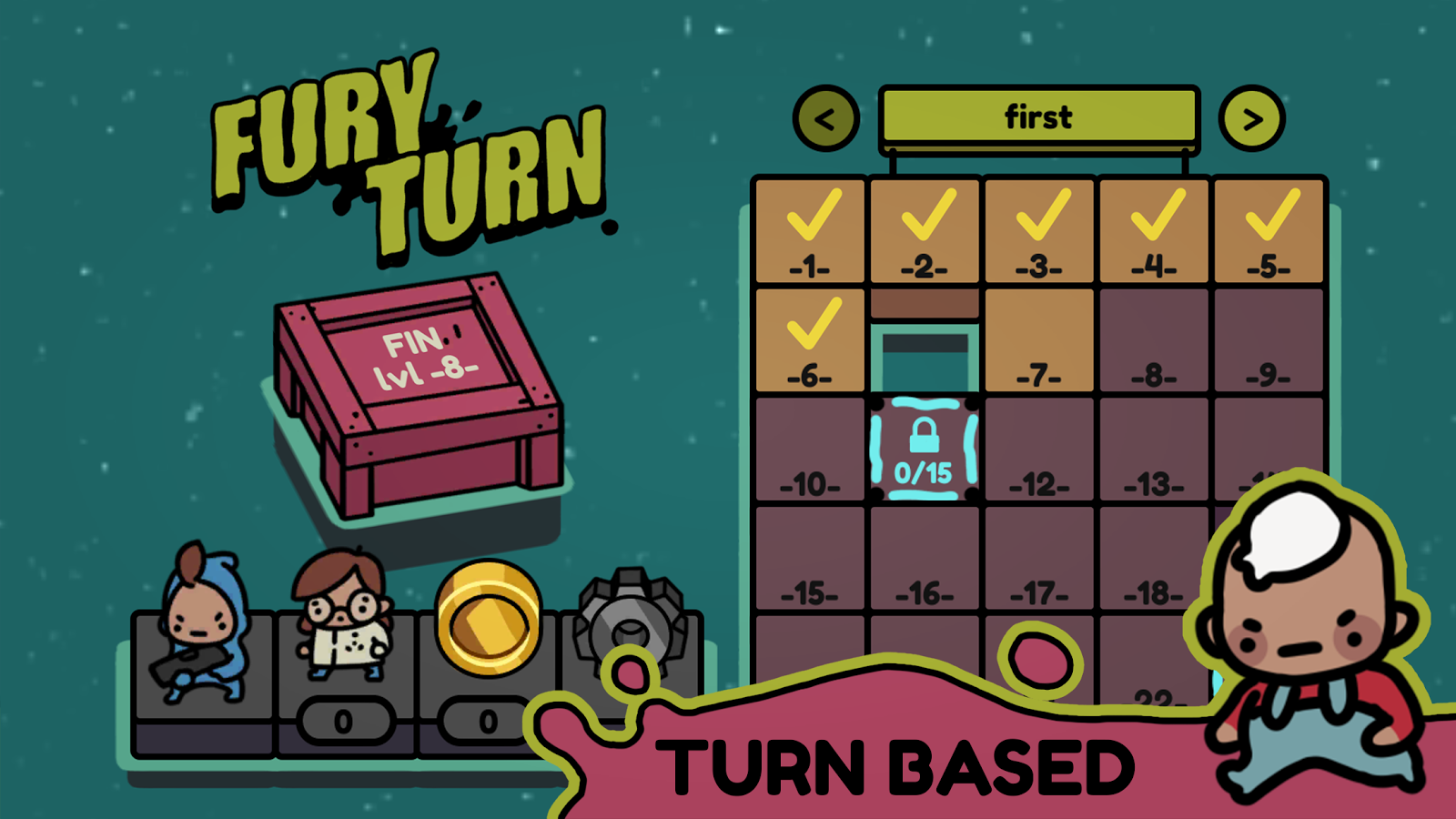 androidアプリ Fury Turn(フューリーターン)攻略スクリーンショット8