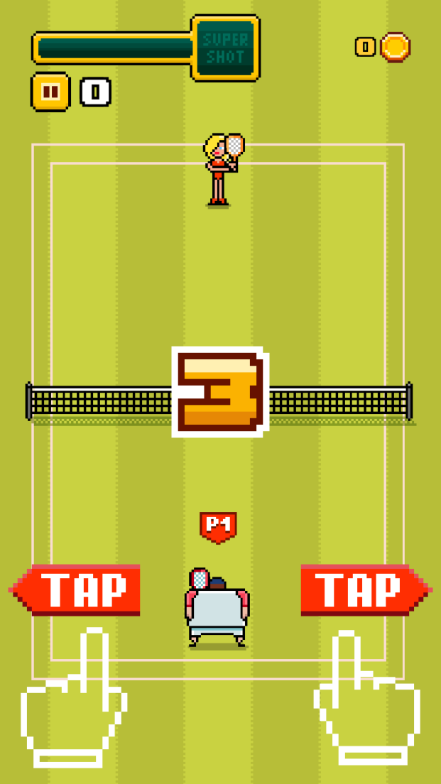 androidアプリ Timber Tennis攻略スクリーンショット3