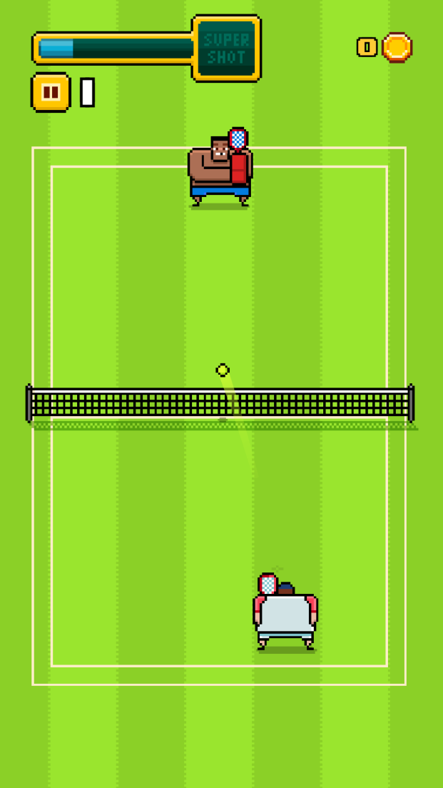 Timber Tennis androidアプリスクリーンショット1