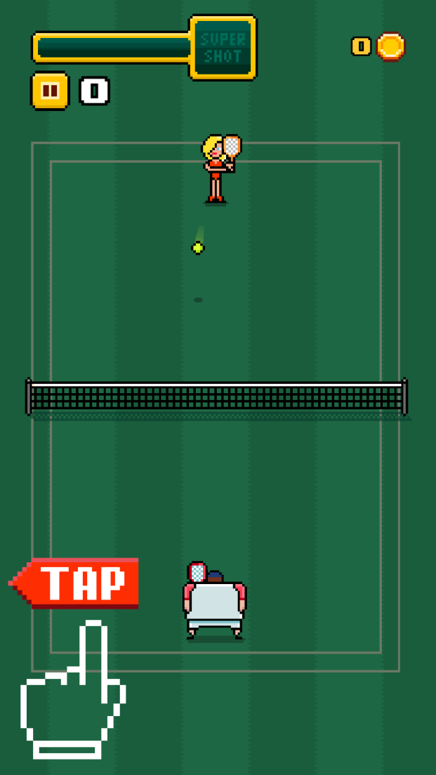 Timber Tennis androidアプリスクリーンショット3