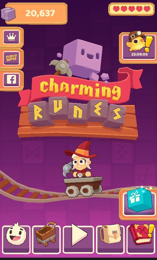 androidアプリ Charming Runes(チャーミングルーン)攻略スクリーンショット1