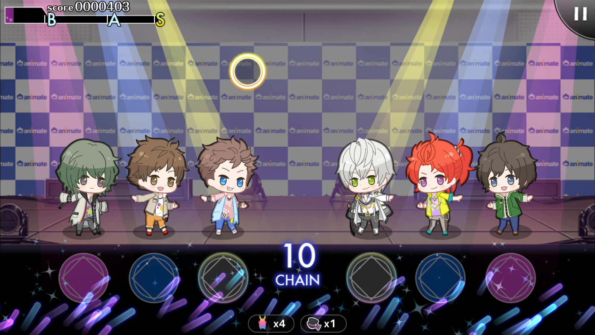ツキウタパラダイス。 androidアプリスクリーンショット1
