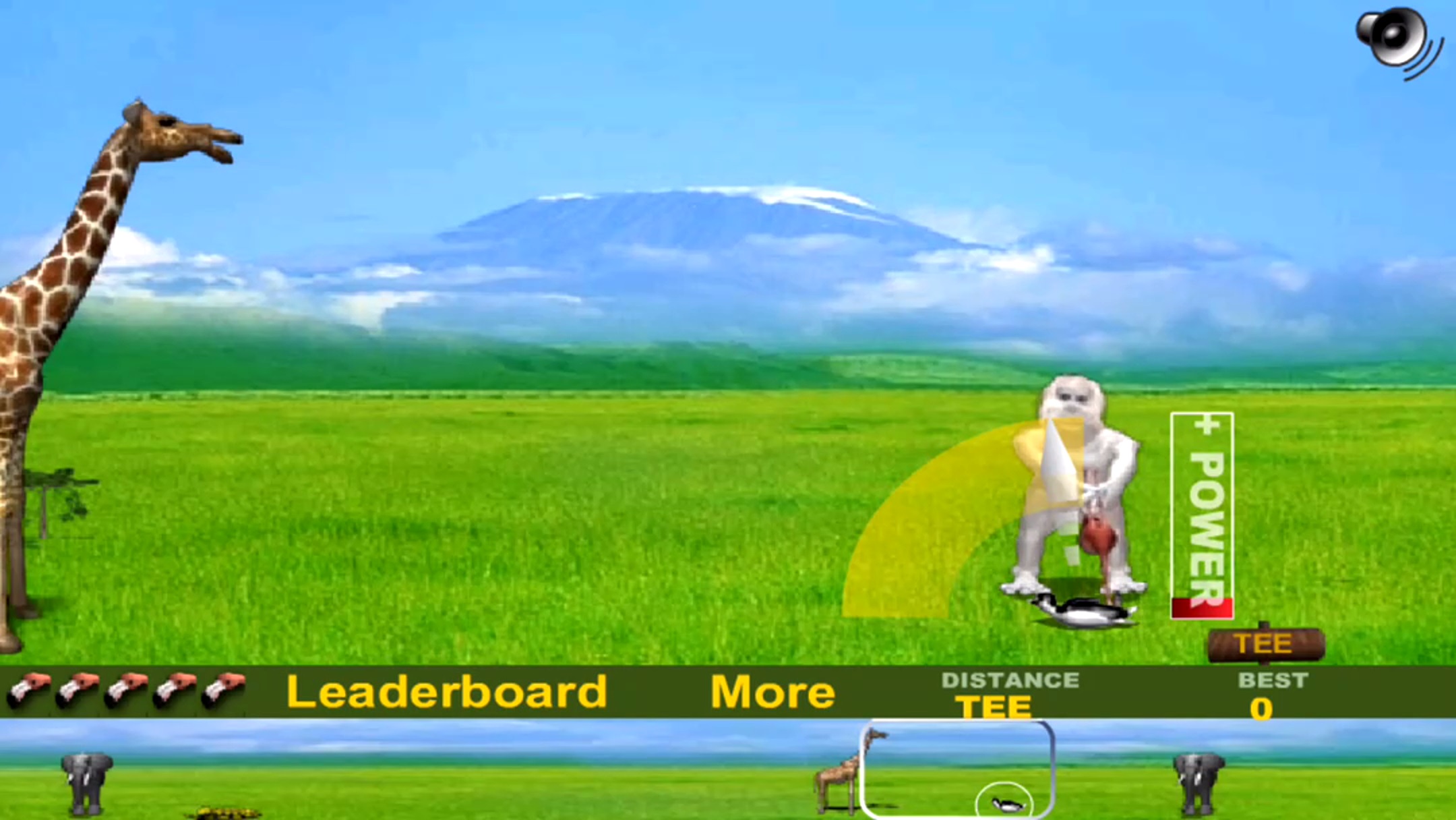 androidアプリ ペンギンゴルフ攻略スクリーンショット2