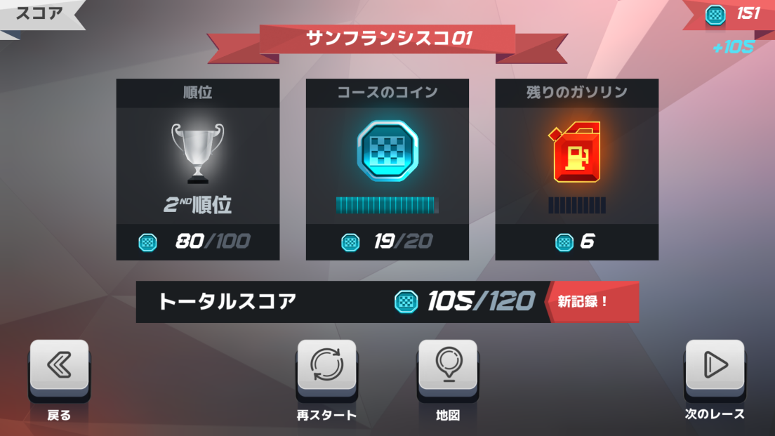 androidアプリ Horizon Chase攻略スクリーンショット6