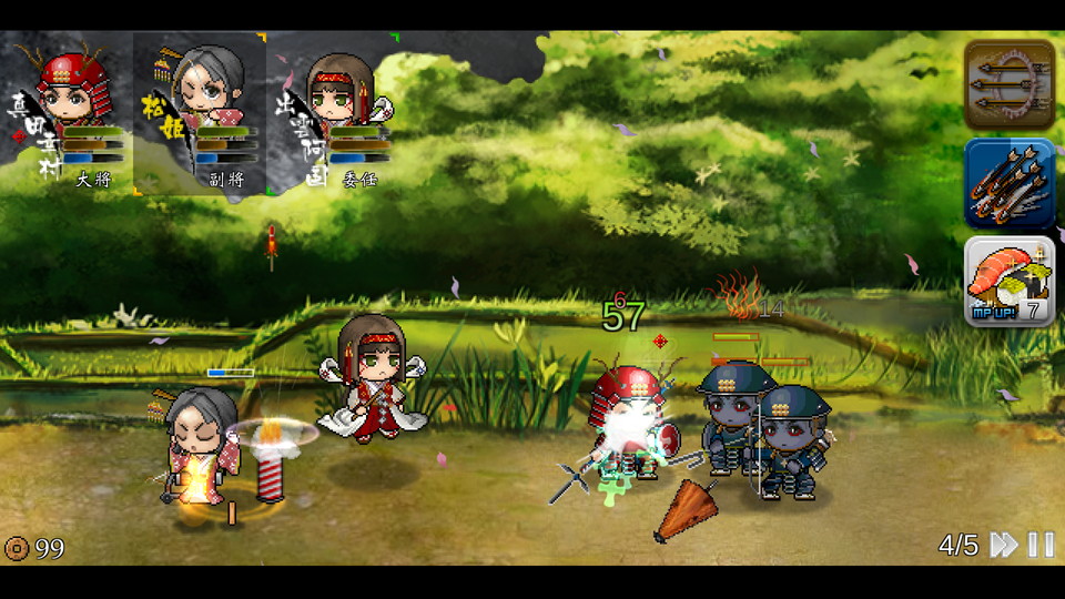 androidアプリ 戦国松姫伝(The Legend of Matsuhime)攻略スクリーンショット4