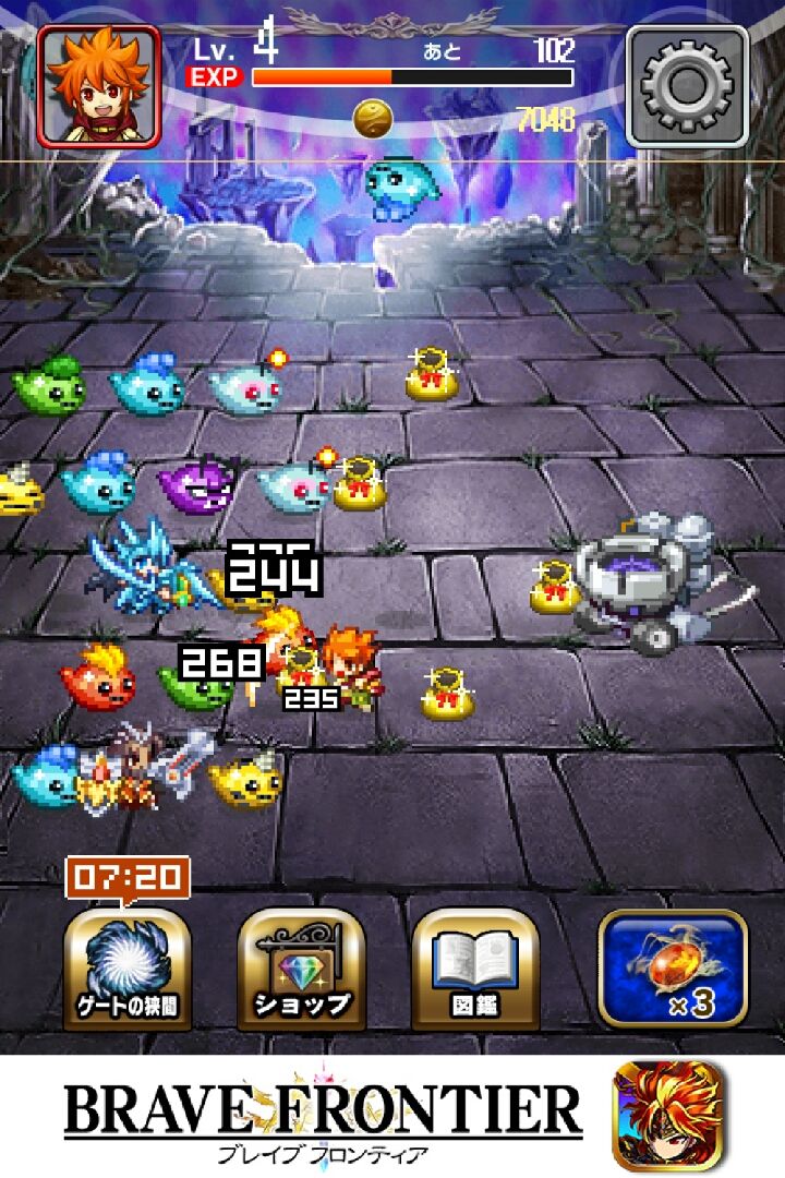 androidアプリ ブレイブフロンティア メモリーズ ～新米召喚師と心の精霊～攻略スクリーンショット2