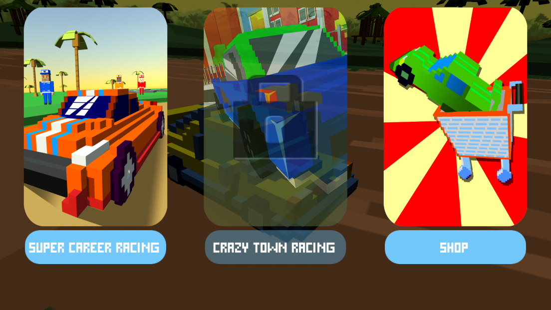 androidアプリ Horizon Blocky Racing攻略スクリーンショット1