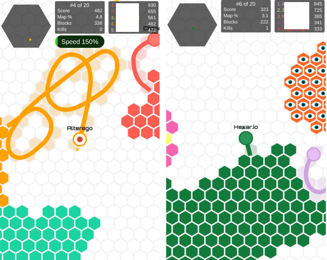 Hexar.io androidアプリスクリーンショット1