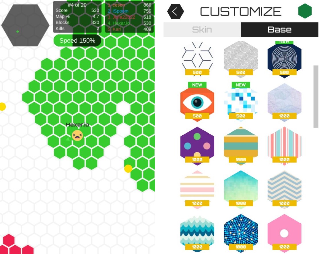 Hexar.io androidアプリスクリーンショット3